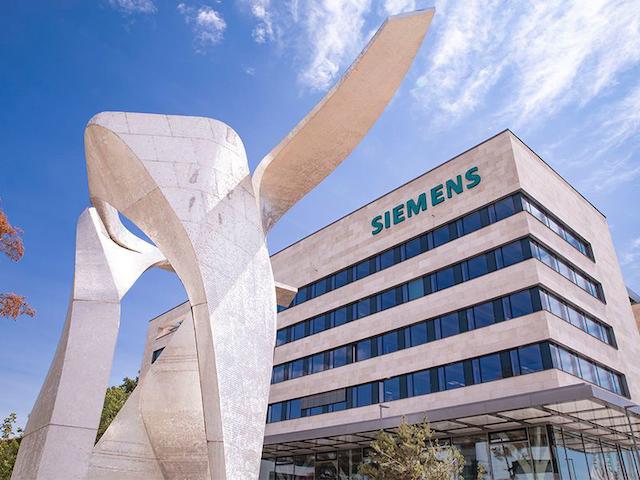 Ein Siemens Gebäude.